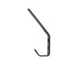 Amazon Basics Wall Mounted Modern Metal Drywall Coat Hooks - Flat Black, 5-Pack view 2