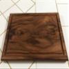 Best Redwood 9" Wood Edge Grain with Juice Groove Cutting Board in Natural view 3