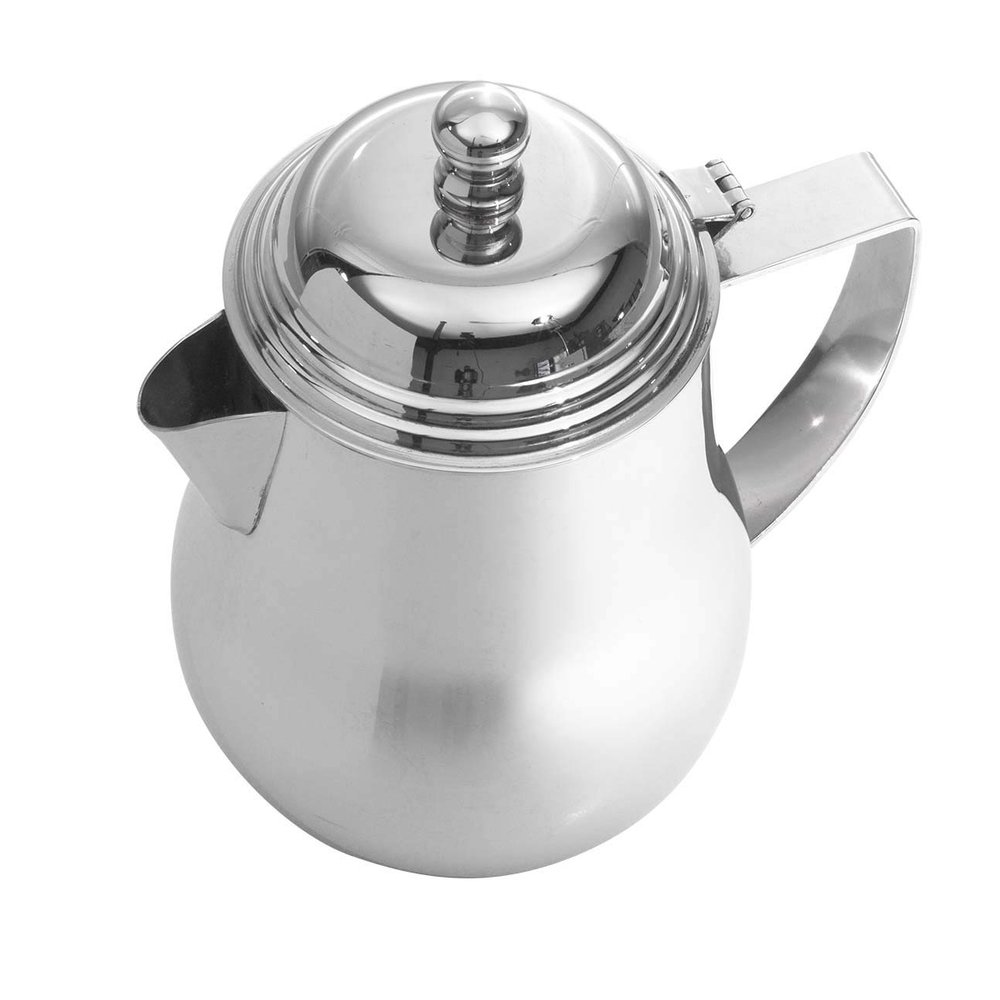 Arcata Teapot, 25 oz, 3 1/2" x 4 3/8", 18/8 S/S, Mirror Finish, each