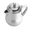 Arcata Teapot, 25 oz, 3 1/2" x 4 3/8", 18/8 S/S, Mirror Finish, each view 1
