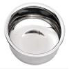 Arcata Food Pan for 2.50 qt Round Chafer, 9 3/4"L x 2 1/2"H, S/S, each view 1