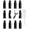 LEGERM Beer Tap Cover Draft Faucet Keg Caps Rubber Tap Soother Sanitary Nipple Cover with Brush 12+1 Pcs view 1