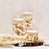 300 Floating Gold Pearls- Large Sizes- 12 Warm White Submersible Fairy Lights Strings Hidable Submersible Batteries- 4 Gallons of Transparent Water Gels for Vases view 3