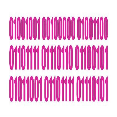 HZ Graphics Magnet Nerd/Geek Funny Binary Code Vinyl Magnetic Car Bumper Magnet Sticker 5"