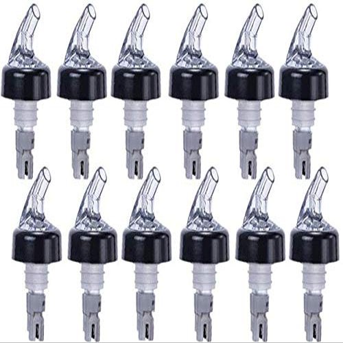 1/4 oz. Measured Liquor & Wine Pourers - 1 Dozen