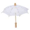 Mini Handmade Lace Silk Embroidery Flower Umbrella (Smaller Than Your Imagination !!!!)?Just for Photography or Decor, not Practical for Raining Day(S-White) view 1