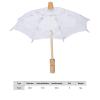 Mini Handmade Lace Silk Embroidery Flower Umbrella (Smaller Than Your Imagination !!!!)?Just for Photography or Decor, not Practical for Raining Day(S-White) view 2