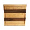 Best Redwood 9" Mixed Maple Wood Edge Grain Cutting Board in Natural view 1