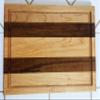 Best Redwood 9" Mixed Maple Wood Edge Grain Cutting Board in Natural view 3