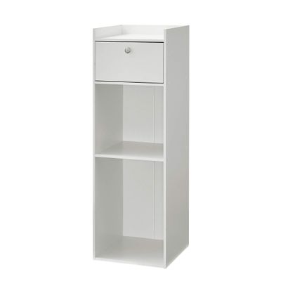 DormCo Yak About It Extra Tall Bookcase Table - White