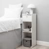 DormCo Yak About It Extra Tall Bookcase Table - White view 4