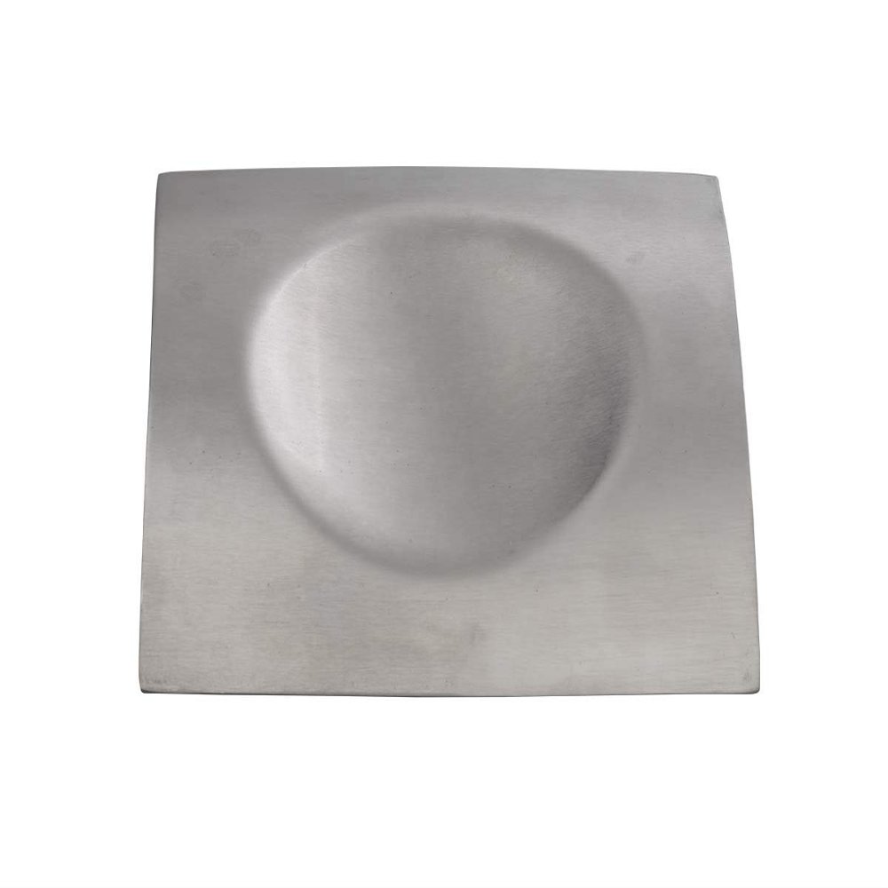 Arcata Square Spoon Rest, 5 1/4" x 5 1/4", S/S, Matte Finish, 6 per case