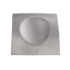 Arcata Square Spoon Rest, 5 1/4" x 5 1/4", S/S, Matte Finish, 6 per case view 1