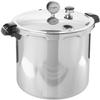 Presto 01784 23-Quart Induction Compatible Pressure Canner, Silver, Aluminum view 1