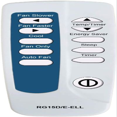 YING RAY Replacement for Frigidaire Window Air Conditioner Remote Control Model FFRE05W3Q12 FFRE05W3Q13 FFRE05W3Q14 FFRE05W3Q15 FFRE06L3Q1 FFRE06L3Q10 FFRE06L3Q11 FFRE06L3Q12 FFRE06L3Q13