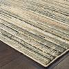 Oriental Weavers Bowen Area Rug - 1332J - 2'3" x 7'6" - in Ivory/Gold - Modern Style, Stain Resistant, Family and Pet Friendly, Entryway, Hallway Runner Rug view 2