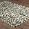 Oriental Weavers Bowen Area Rug - 2066W - 6'7" x 9'6" - in Grey/Ivory - Modern Style, Stain Resistant, Family and Pet Friendly, Dining, Living Room Rug view 3