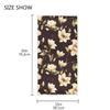 White Magnolia Flowers Hand Towel Ultra Soft Luxury Towels for Bathroom 30"x15" view 3