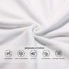 White Magnolia Flowers Hand Towel Ultra Soft Luxury Towels for Bathroom 30"x15" view 4