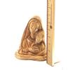 Bethlehem Handicrafts Olive Wood Virgin Mary with The Holy Child Bust view 2