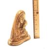 Bethlehem Handicrafts Olive Wood Virgin Mary with The Holy Child Bust view 3