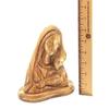 Bethlehem Handicrafts Olive Wood Virgin Mary with The Holy Child Bust view 4