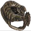 Exotic India Candle Stand - Made in Nepal - Brass Sculpture view 2