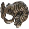 Exotic India Candle Stand - Made in Nepal - Brass Sculpture view 4