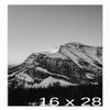 Frame It Easy 16 x 28 White Wood Frame (Derby) view 1