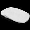 OVENTE Replacement Microfiber Pad for Electric Steam Mop ST205 Series (Pack of 1), Reusable and Washable Cleaning Pads Perfect for Different Floor Surfaces, White ACPST2051 view 3