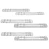BedClaw Anti-Wobble Bed Rail Shims, Set of 6 view 1