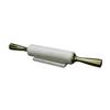 A&B Home White Marble Rolling Pin, Wihte, Gold view 1
