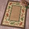 BLACK FOREST DECOR Oak Leaves & Acorns Rug - 8 x 11 view 1