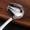 Sauce Ladle, BuyGo Drizzle Spoon with Spout Gravy Soup Ladle, Stainless Steel Kitchen Utensil, Mirror Polish & Dishwasher Safe, 8.67 Inch, Silver view 3