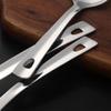 Sauce Ladle, BuyGo Drizzle Spoon with Spout Gravy Soup Ladle, Stainless Steel Kitchen Utensil, Mirror Polish & Dishwasher Safe, 8.67 Inch, Silver view 4