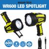 Wagan EL4322 Brite-Nite WR600 USB Rechargeable LED Handheld Spotlight 600 Lumen LED Lights 3 Lighting Modes 7 Position Hanging Stand Waterproof for Marine Boat Camping Country Farm Gift view 2