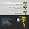 Wagan EL4322 Brite-Nite WR600 USB Rechargeable LED Handheld Spotlight 600 Lumen LED Lights 3 Lighting Modes 7 Position Hanging Stand Waterproof for Marine Boat Camping Country Farm Gift view 3