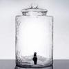 Acopa 5 Gallon Hammered Glass Beverage Dispenser view 1