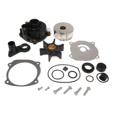 The ROP Shop Water Pump Rebuild Kit for 1989 Johnson 88HP J88MSLCER, VJ88MSLCER Outboards