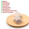 Plant Gift Red Beans Coix Semen Euryales Tea Bags 8.81oz (5g*50bags), Barley, Coix Seed, Gardenia, Chinese Pure Nature, Health Care Mixed Tea, 250g  view 4