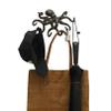 ChasBete Key Holder for Wall, Octopus Coat Hooks Wall Mounted Towel Hooks, Heavy Duty Key Hooks Decorative with 6 arms view 2