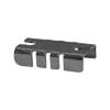 MH GLOBAL Glass Wood Metal Shelves Gridwall Display Fixture Center Glass Shelf Rest Clips 10 Pc view 2