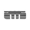 MH GLOBAL Glass Wood Metal Shelves Gridwall Display Fixture Center Glass Shelf Rest Clips 10 Pc view 3