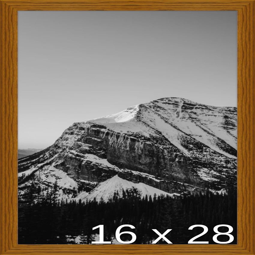 Frame It Easy 16 x 28 Hazel Wood Frame (Derby)