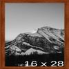 Frame It Easy 16 x 28 Russet Wood Frame (Derby) view 1