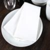 Arkwright Restaurant Cloth Napkins - (Pack of 25) Spun Polyester Dinner Napkin with Hemmed Edges - Ideal for Dinner, Wedding, Party, Banquet, Kitchen, 20 x 20 in, White view 2
