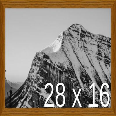 Frame It Easy 28 x 16 Hazel Wood Frame (Derby)