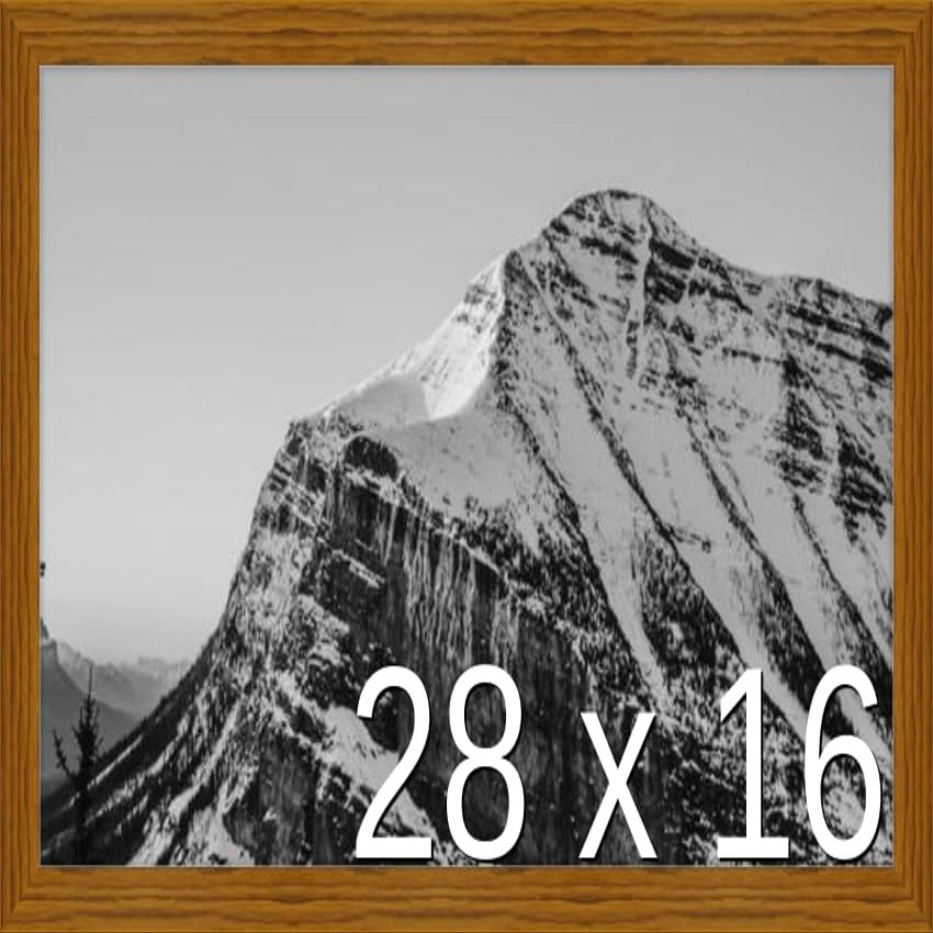 Frame It Easy 28 x 16 Hazel Wood Frame (Derby)