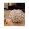 gdcustomize Flower Vase Electroplate Resin Art Craft Furnishing Home Furnishing Elegance Ornament (Rose Gold, 24L24W19H) view 1