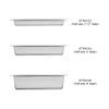 Thunder Group half size 4" deep anti jam pans 25 gauge, comes in each view 4